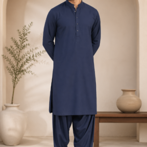 mens-cotton-unstitched-cloth-suit-navy-blue